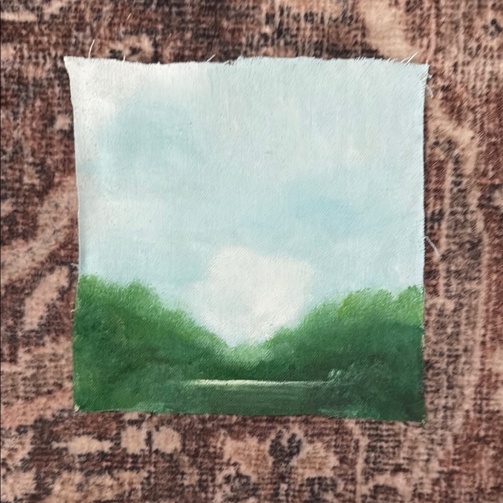 Serene Landscape original painting